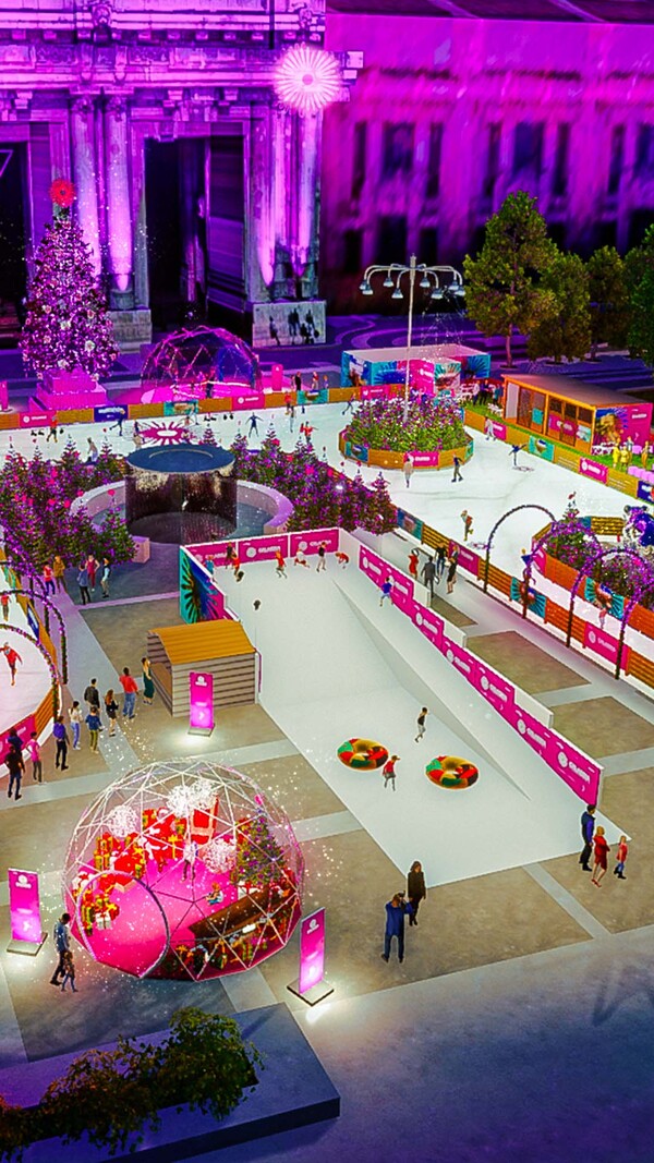 Grandi Stazioni Retail, allestito a Milano Sensation on Ice Grandi Stazioni Retail, allestito a Milano Sensation on Ice