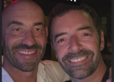Il virologo Matteo Bassetti e il conduttore Rai Alberto Matano Il virologo Matteo Bassetti e il conduttore Rai Alberto Matano