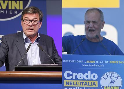 Giorgetti e Calderoli