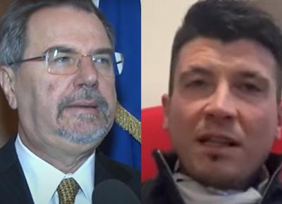 l'ex prefetto di Pescara, Francesco Provolo; l sindaco di Farindola, Ilario Lacchetta