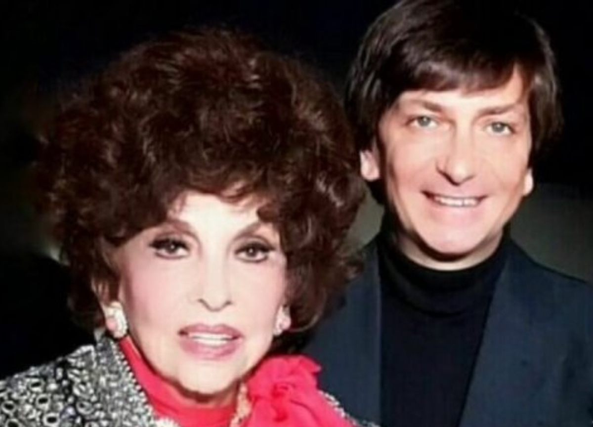 Alessandro Lo Cascio e Gina Lollobrigida