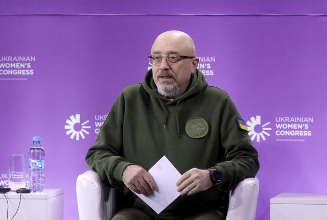 Ministro della Difesa dell'Ucraina Oleksii Reznikov Ministro della Difesa dell'Ucraina Oleksii Reznikov