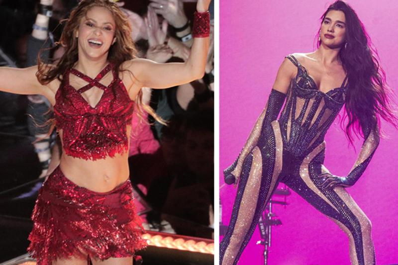 Shakira e Dua Lipa Shakira e Dua Lipa