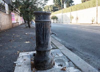 Siccità nasone Roma nasoni