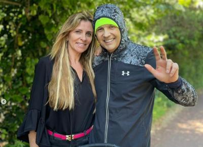 Sinisa Mihajlovic con la moglie Arianna