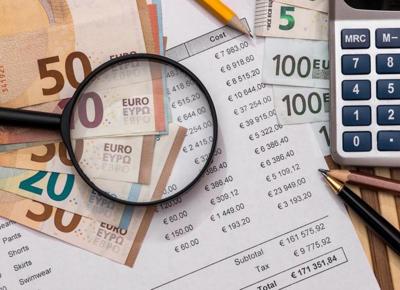soldi contanti calcolatrice banca costo pension