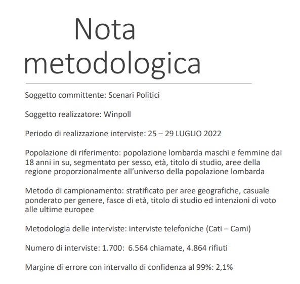 sondaggio nota