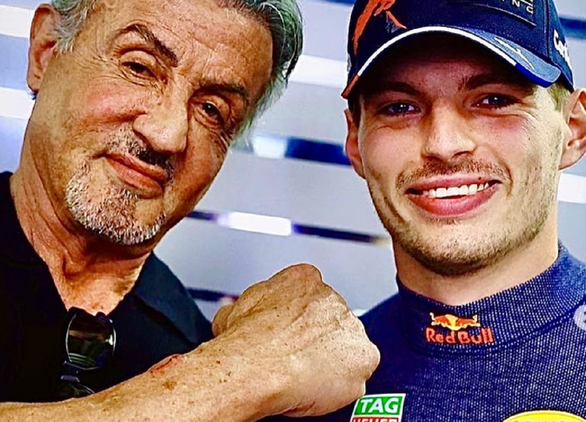 Sylvester Stallone al gp di Monza