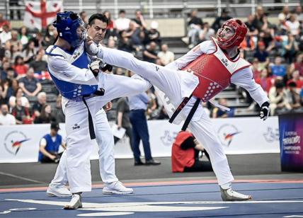 Calci e acrobazie al Foro Italico: i big Taekwondo si sfidano al Grand Prix