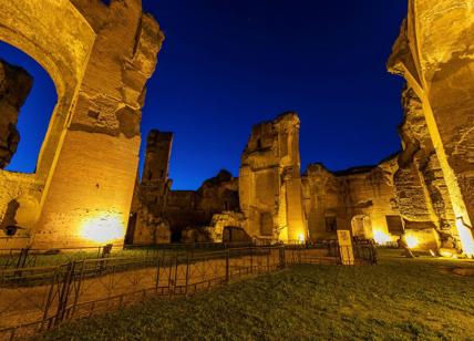 Roma, la notte continua alle Terme di Caracalla: prolungate le visite serali
