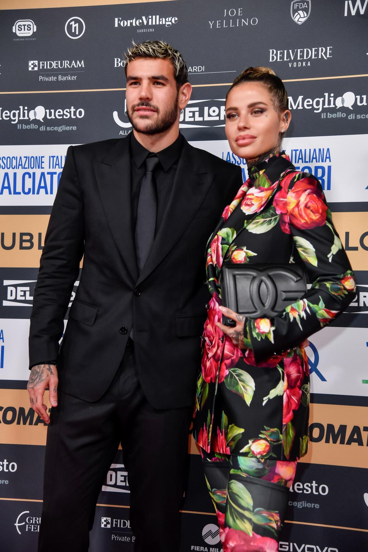 Theo Hernandez Zoe Cristofoli 