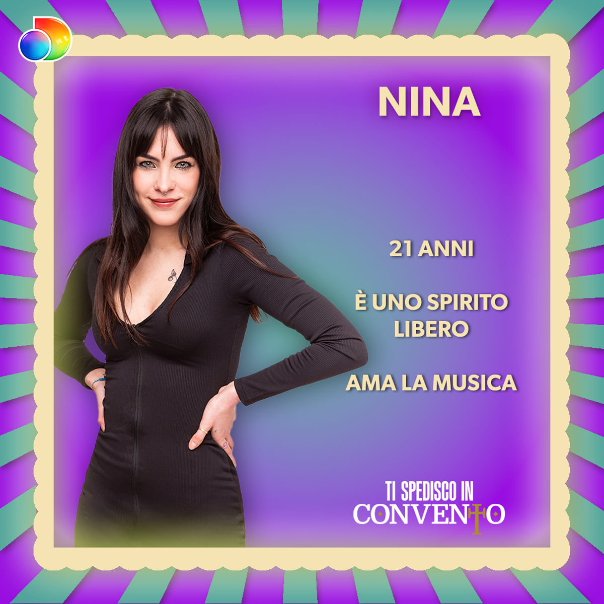 TI SPEDISCO IN CONVENTO NINA CARD