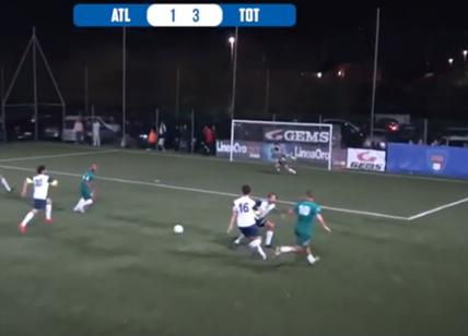 Totti gol e assist in Lega calcio a otto. Gol capolavoro di Moscardelli. Video
