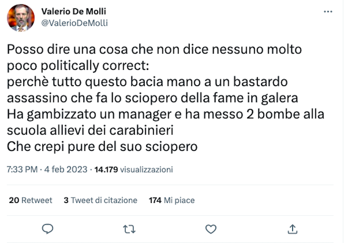 tweet de molli