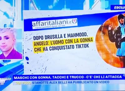 UOMO CON LA GONNA