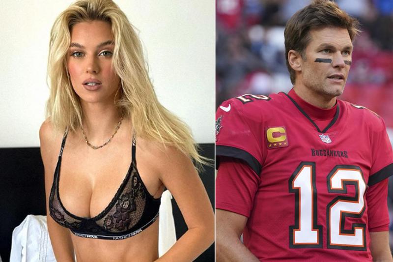 Veronika Rajek - Tom Brady (Instagram veronikarajek - Lapresse) Veronika Rajek - Tom Brady (Instagram veronikarajek - Lapresse)