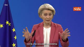 Next Generation Eu, Von der Leyen: “Piano da 800 miliardi”