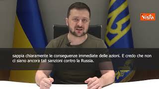 SOTTOTITOLI Zelensky: "Serve embargo su petrolio russo"