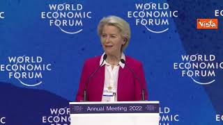 Ucraina, von der Leyen a Davos: "Putin minaccia ordine internazionale"