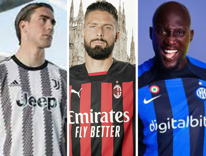 Vlahovic (Juve), Giroud (Milan) e Lukaku (Inter): i tre bomber delle squadre più attese Vlahovic (Juve), Giroud (Milan) e Lukaku (Inter): i tre bomber delle squadre più attese