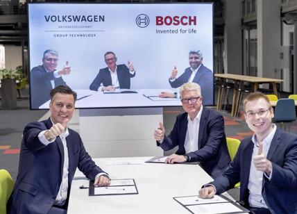 Volkswagen e Bosch insieme per industrializzare la produzione delle batteria