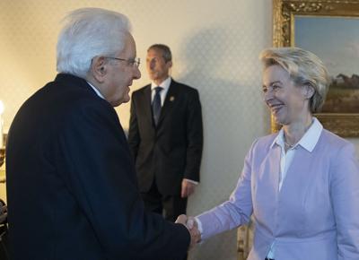 von der leyen mattarella