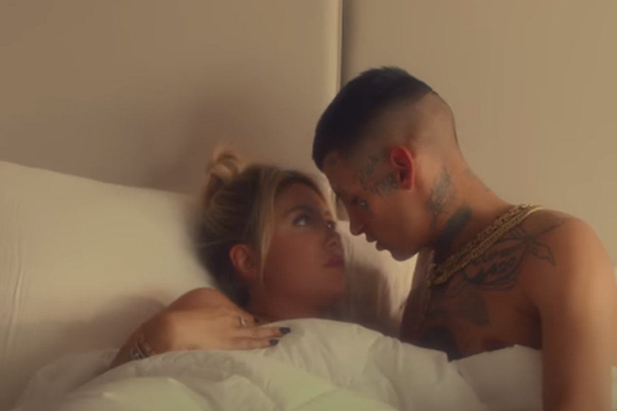 Wanda Nara e L-Gante (clip "El Ultimo Romantico")