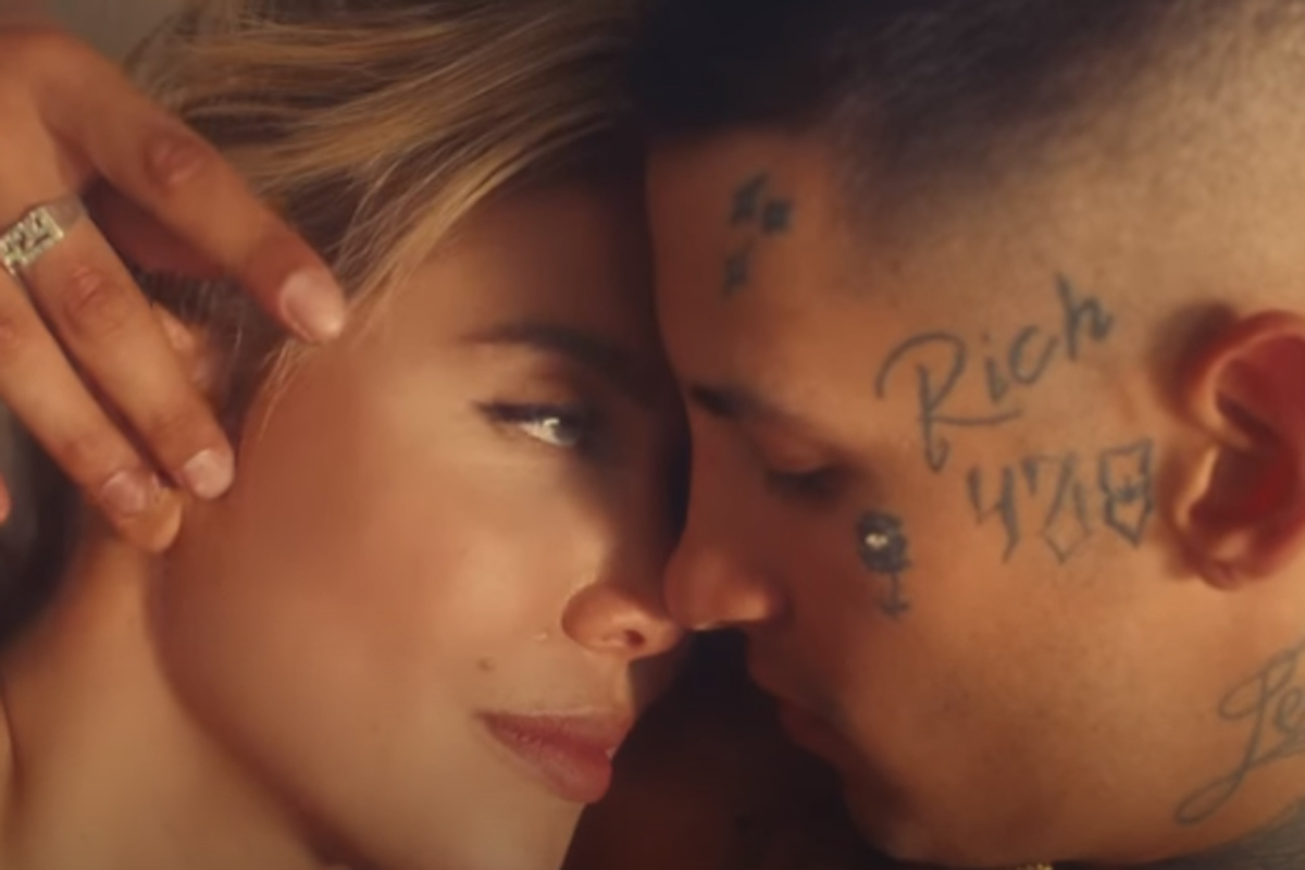 Wanda Nara e L-Gante (clip "El Ultimo Romantico")