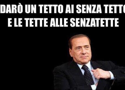 Berlusconi al Quirinale darà un tetto ai senzatetto e... l'ironia social