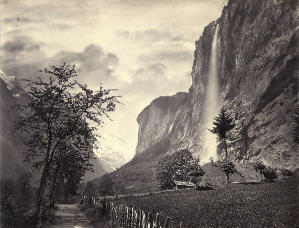 Francis Frith - La cascata di Staubbach nella valle di Lauterbrunnen,1863 c. - Albumina - ETH-Bibliothek Zürich Bildarchiv Francis Frith - La cascata di Staubbach nella valle di Lauterbrunnen,1863 c. - Albumina - ETH-Bibliothek Zürich Bildarchiv
