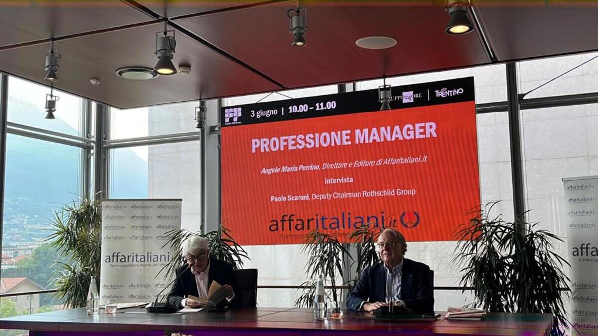 Festival dell'Economia/ Paolo Scaroni da Perrino