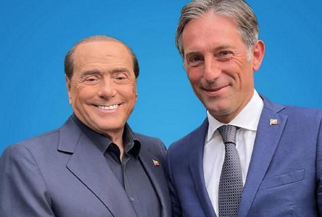 Silvio Berlusconi e Fabrizio Sala Silvio Berlusconi e Fabrizio Sala