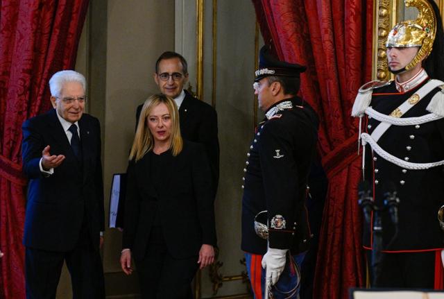 Sergio Mattarella e Giorgia Meloni Sergio Mattarella e Giorgia Meloni