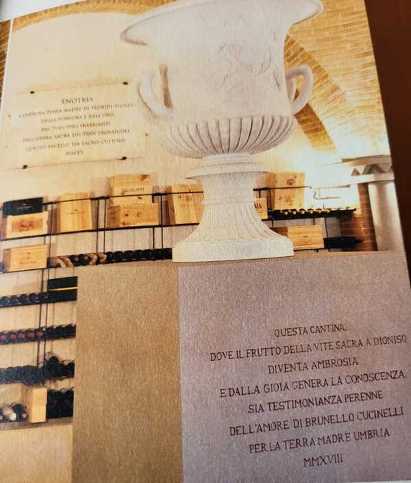 A cena a con lo stilista Brunello Cucinelli A cena a con lo stilista Brunello Cucinelli