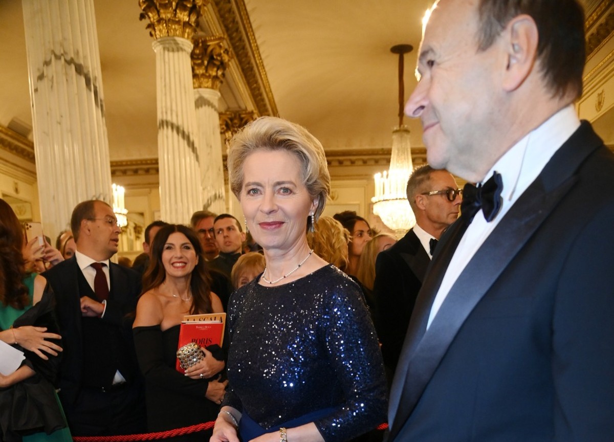 La presidente della Commissione europea Ursula von der Leyen