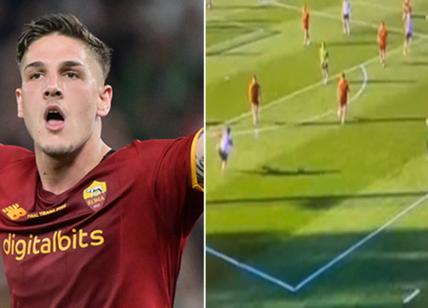 Zaniolo: super gol in allenamento (VIDEO) e quella 'CABALA' su Roma-Napoli...