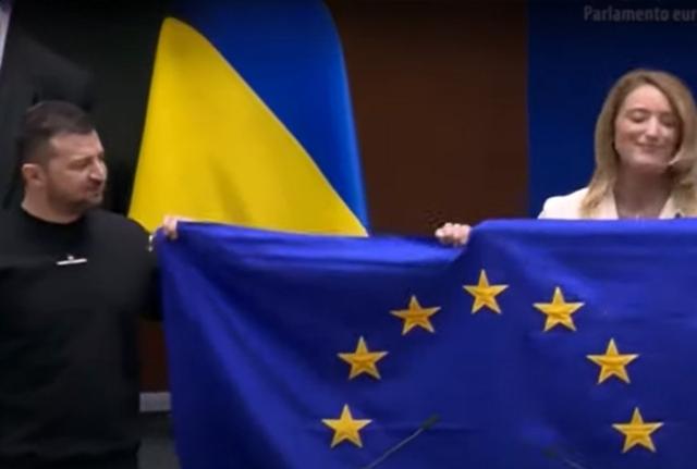 Zelensky al Parlamento europeo Zelensky al Parlamento europeo