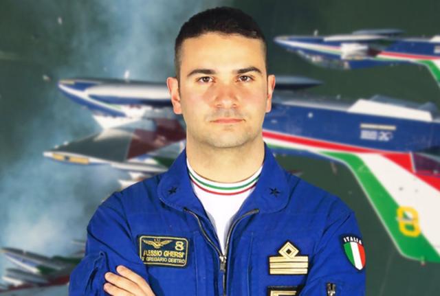 Alessio Ghersi, capitano delle Frecce Tricolori Alessio Ghersi, capitano delle Frecce Tricolori