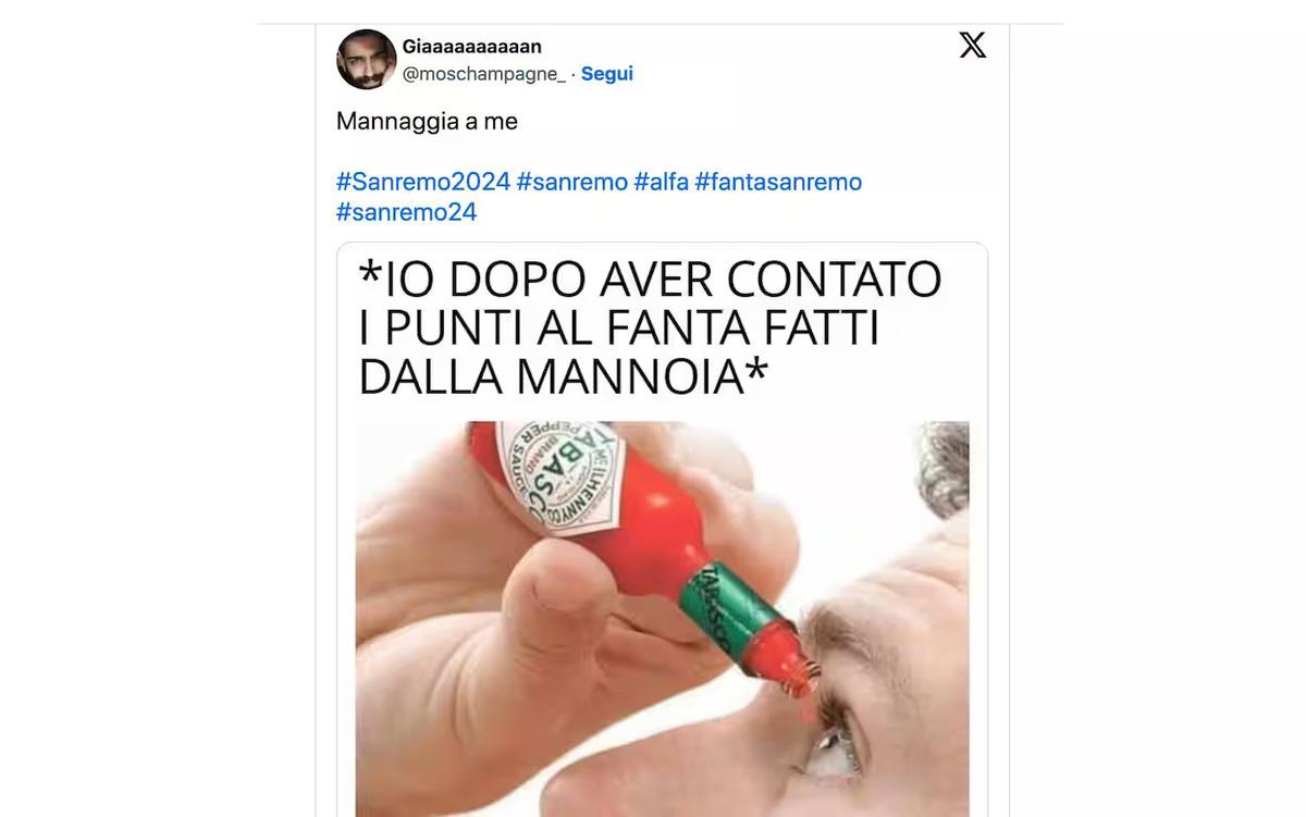 Meme Sanremo Meme Sanremo