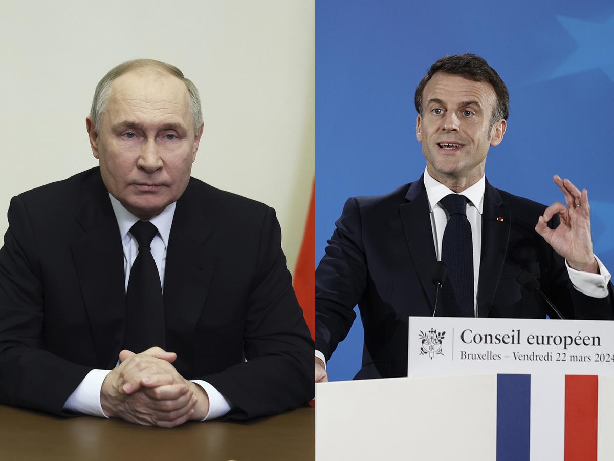 Putin e Macron Putin e Macron