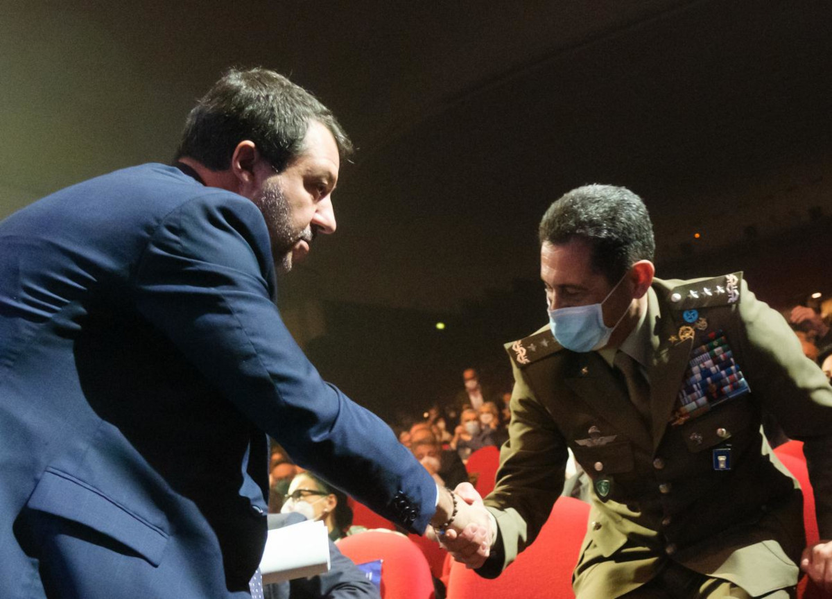 Commissario Emilia, Salvini avanza l'ipotesi Figliuolo. Foto Lapresse Commissario Emilia, Salvini avanza l'ipotesi Figliuolo. Foto Lapresse