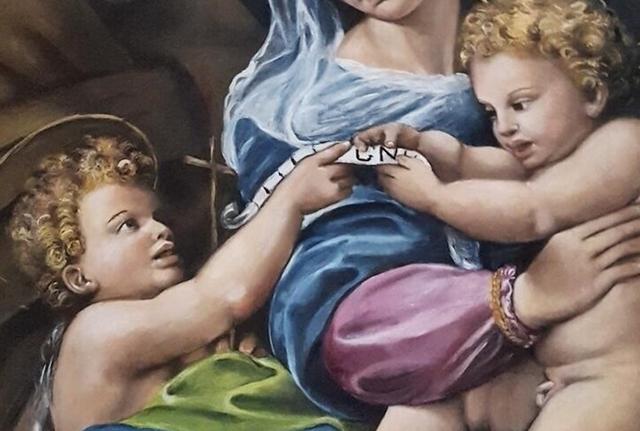 La "Madonna della Rosa" di Raffaello La "Madonna della Rosa" di Raffaello