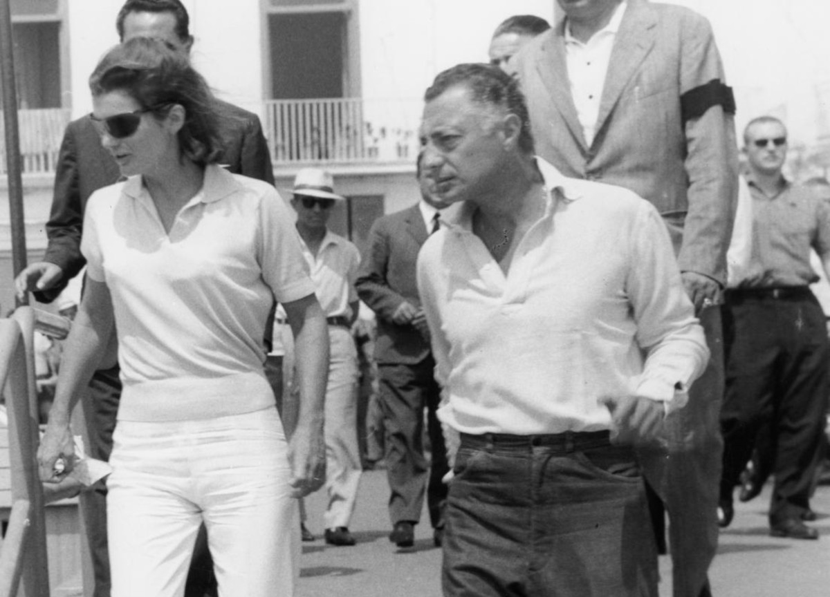 gianni agnelli, jaqueline kennedy