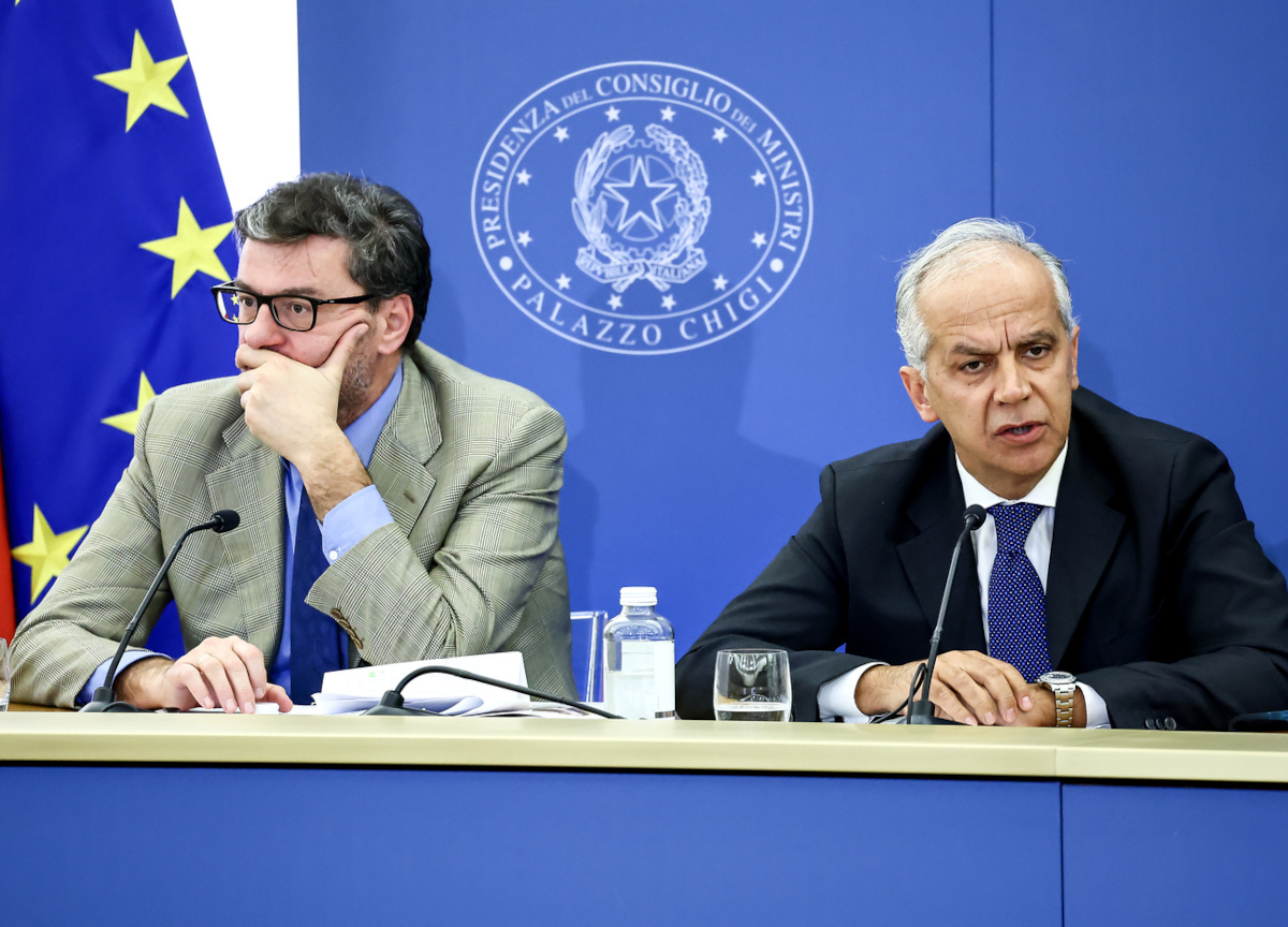 Giorgetti e Piantedosi