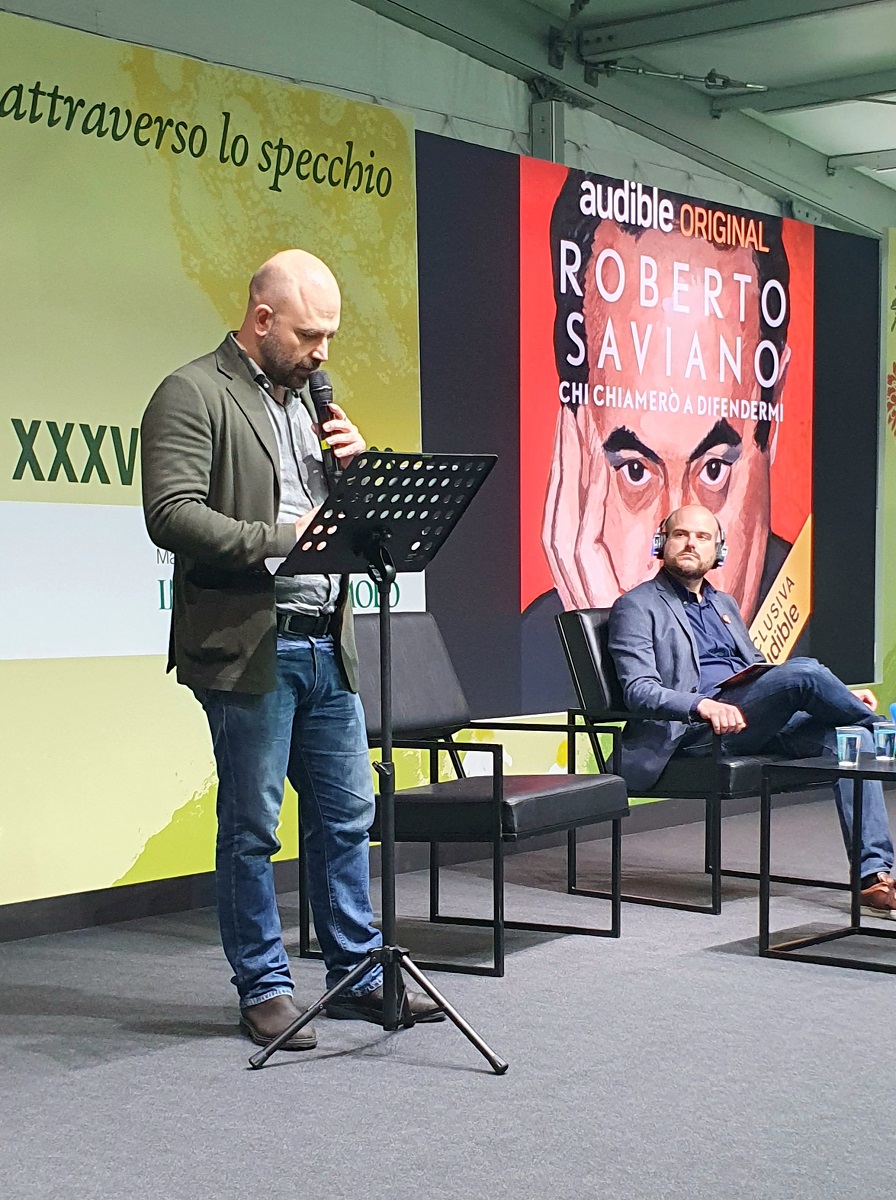 Roberto Saviano al Salone del Libro 2023