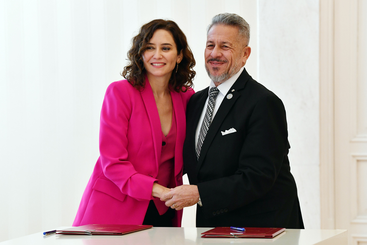 Isabel Díaz Ayuso e José Díaz Isabel Díaz Ayuso e José Díaz
