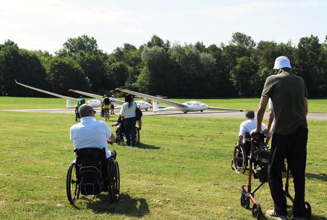 La disabilità in cielo senza barriere