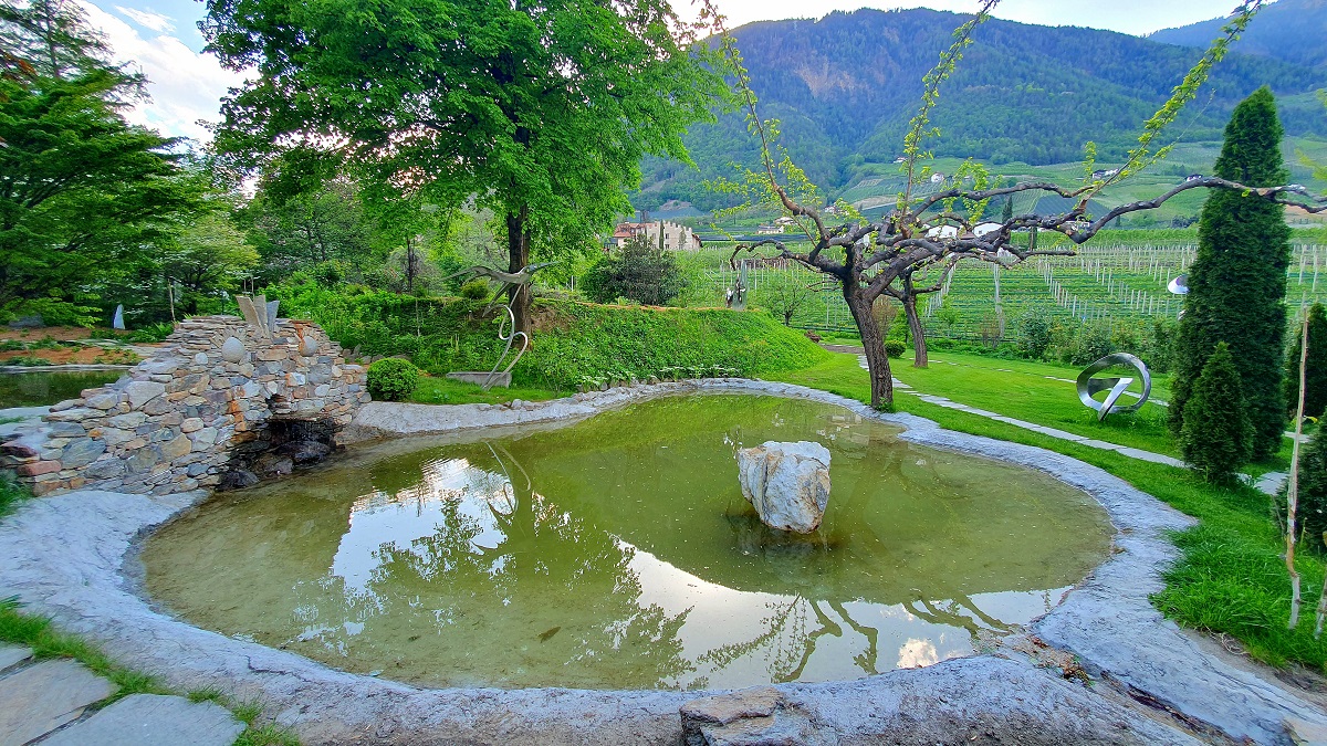 Giardini Kränzelhof a Cermes (Merano) Giardini Kränzelhof a Cermes (Merano)