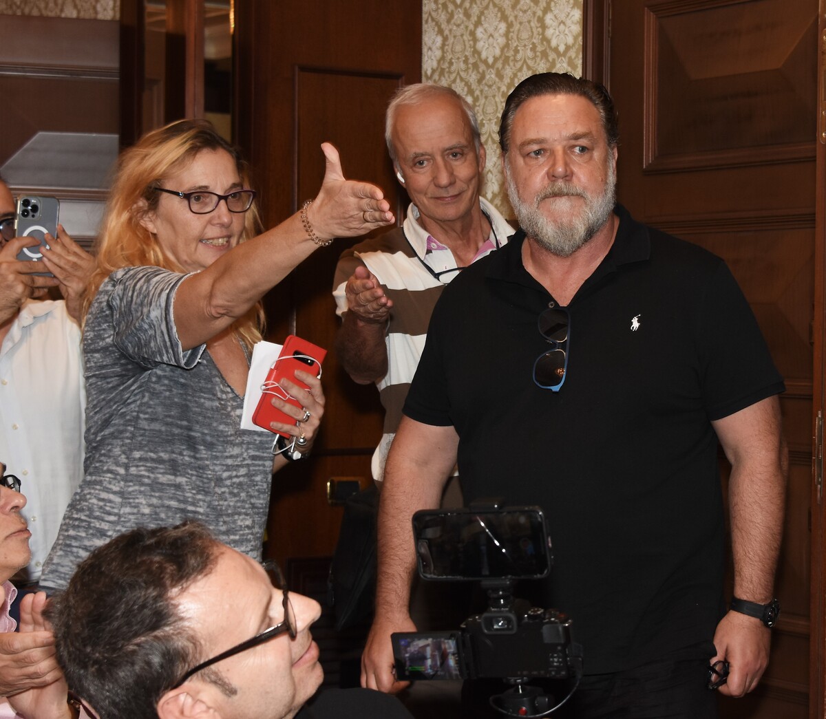 Russell Crowe premio Oscar anche nella solidarietà a Bologna. 2023 Credit photo Nick Zonna Russell Crowe premio Oscar anche nella solidarietà a Bologna. 2023 Credit photo Nick Zonna
