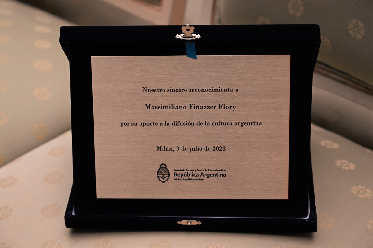 Massimiliano Finazzer Flory premio alla cultura letteraria Argentina. 2023 Credit photo Nick Zonna Massimiliano Finazzer Flory premio alla cultura letteraria Argentina. 2023 Credit photo Nick Zonna